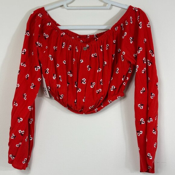 NWT Billabong My Day Crop Top Size L - Picture 9 of 11